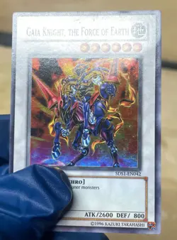 MP Yugioh Gaia Knight, the Force of Earth 5DS1-EN042 1st Super 5D - Image 3