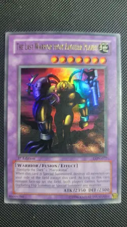 Yugioh The Last Warrior from Another Planet 1st Edition Ultra Rare LON-077 - Image 1