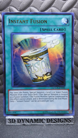 | Yugioh Instant Fusion LCGX-EN095 Ultra Rare Legendary Collection 2 LP 🔥 | - Image 1
