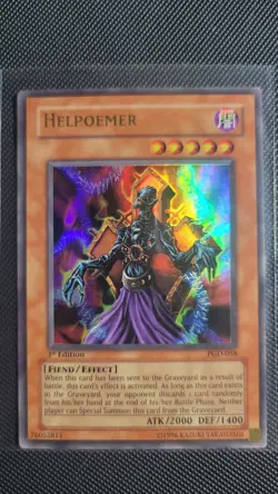 Helpoemer PGD-058 1st Edition NM 💎 Yugioh! Pharaonic Guardian Ultra Rare - Image 1