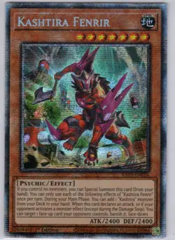 Kashtira Fenrir (STARLIGHT RARE) RA05-EN024 (MINT) 1st Edition Yu-Gi-Oh! Konami - Image 1