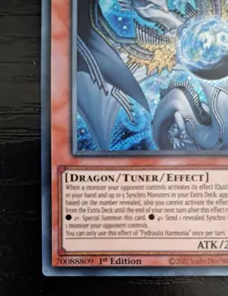 BLZD-EN024 Fydraulis Harmonia Secret Rare 1st Ed YuGiOh - Image 2