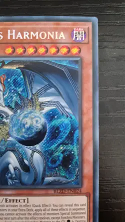 BLZD-EN024 Fydraulis Harmonia Secret Rare 1st Ed YuGiOh - Image 5