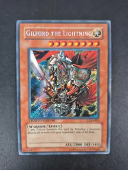 Gilford the Lightning - CT2-EN001 - Secret Rare - Limited Edition - Yugioh - MP - Image 1