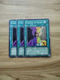 Yu-Gi-Oh! - Change Of Heart 3X - Full Playset - Image 1
