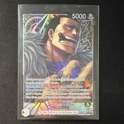Bandai One Piece CCG Crocodile OP14-079 Leader Special AA EN - Image 1