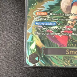 Bandai One Piece CCG Smoker OP10-030 SP - Image 2