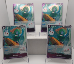Monet Playset - OP14-074 x4 - The Azure Sea's Seven - One Piece TCG - English - Image 1
