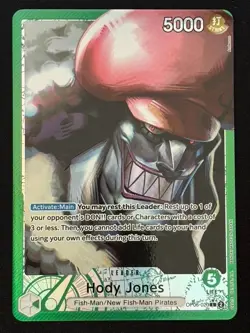 Hody Jones (OP06-020) (Alternate Art) - Wings of the Captain (OP06) - One Piece - Image 1