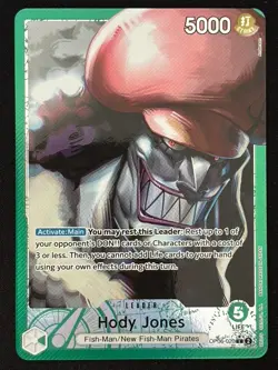 Hody Jones (OP06-020) (Alternate Art) - Wings of the Captain (OP06) - One Piece - Image 3