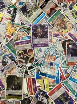 2.5LB Lot of Mixed One Piece Cards CCG TCG Trading Cards Incl Holo Cards - Image 2