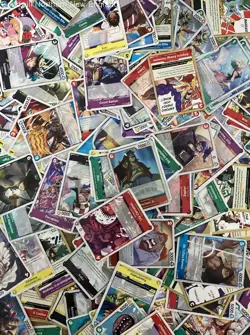 2.5LB Lot of Mixed One Piece Cards CCG TCG Trading Cards Incl Holo Cards - Image 3