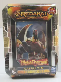 Redakai KAIRU TIN Cards Set Meta Charged 25 Blast 3D NEW Sealed 2011 - Image 1