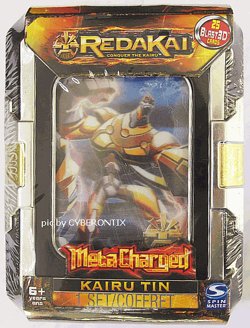 Redakai KAIRU TIN Cards Set Meta Charged 25 Blast 3D NEW Sealed 2011 - Image 3
