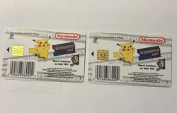 1999 Blockbuster Video Pokemon Snap Smart Card Squirtle and Bulbusaur 2 pack - Image 2