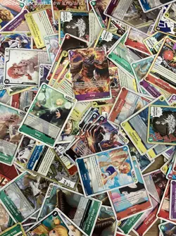2.5LB Lot of Mixed One Piece Cards CCG TCG Trading Cards Incl Holo Cards - Image 4