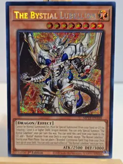 Yugioh THE BYSTIAL LUBELLION MP23-EN160 Secret Rare 1st Edition TCG Card - Image 1