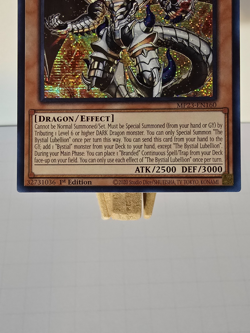 Yugioh THE BYSTIAL LUBELLION MP23-EN160 Secret Rare 1st Edition TCG Card - Image 5