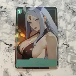 Kaguya Otsutsuki Cute Naruto Double Side Waifu CCG Goddess Story Anime Card - Image 1