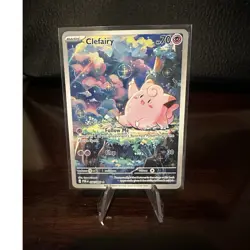 Pokemon Clefairy 094/088 POR Holo Basic 70 HP English Fairy Card 2026 - Image 1