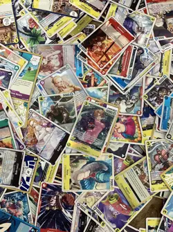 2.5LB Lot of Mixed One Piece Cards CCG TCG Trading Cards Incl Holo Cards - Image 4