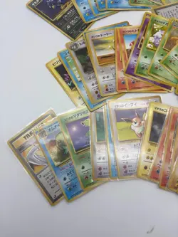 Pokemon Card Lot 40+ Vintage WOTC Base Era + Japanese Commons/Uncommon LP-HP - Image 2