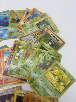 Pokemon Card Lot 40+ Vintage WOTC Base Era + Japanese Commons/Uncommon LP-HP - Image 4