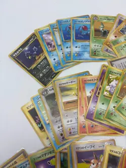 Pokemon Card Lot 40+ Vintage WOTC Base Era + Japanese Commons/Uncommon LP-HP - Image 5