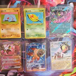 Pokemon TCG lot Japanese/Chinese vintage modern 6 cards - Image 1