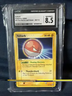Voltorb Pokemon Card PSA 8.5 Ex Fire Red Leaf & Leaf Green 85/112 - Image 1