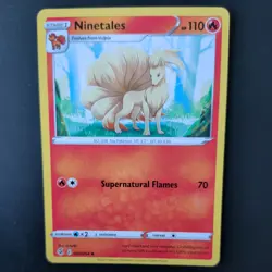 NINETALES 030/264 POKEMON CARD (FUSION STRIKE SET) - Image 1