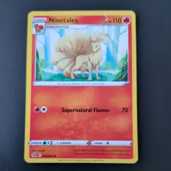 NINETALES 030/264 POKEMON CARD (FUSION STRIKE SET) - Image 2