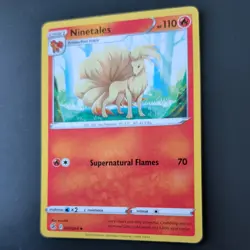 NINETALES 030/264 POKEMON CARD (FUSION STRIKE SET) - Image 4