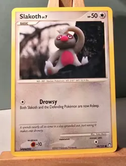 Slakoth 99/123 - Mysterious Treasures - Pokemon Card Near Mint - Image 1