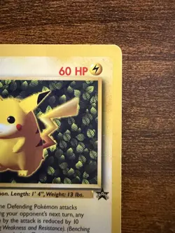Pikachu - 1 - Pokemon Wizards Black Star Promo Card MP - Image 2