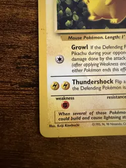 Pikachu - 1 - Pokemon Wizards Black Star Promo Card MP - Image 4