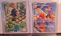 Pokemon Cards: Full Art Lot of 6 cards, includes ascended heroes - Image 2