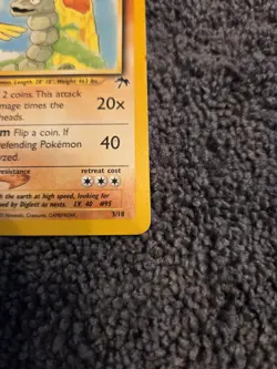 Pokemon Onix Promo Regular Basic Card 90 HP 03/18 Southern Islands 2001 English - Image 4