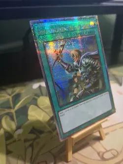 Reinforcement of the Army Quarter Century Secret Rare Card RA01-EN051 Near Mint - Image 3