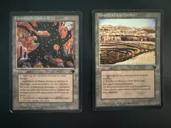 6x MTG Renaissance Mishra Factory, Strip Mine And Revised Mishra | Played - Image 5