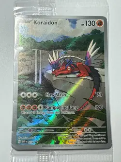 Koraidon SVP 014 Black Star Promo Holo Scarlet & Violet Pokemon Card TCG SEALED - Image 1
