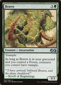 Brawn NonFoil Ultimate Masters 160 NM MTG - Image 1