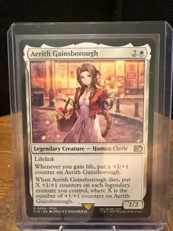 Aerith Gainsborough R FINAL FANTASY 4 NM - Image 1