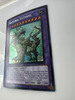Yu-Gi-Oh! TCG Naturia Exterio HA04-EN055 Secret Rare 1st Edition Near Mint - Image 3