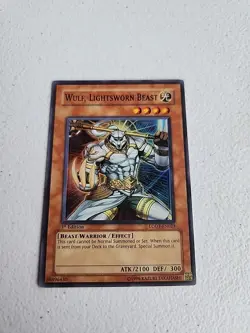 Wulf, Lightsworn Beast LODT-EN023 Light of Destruction 1st Edition Y539 - Image 1