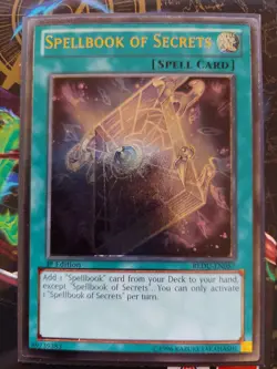Yugioh Spellbook Of Secrets 1ST ED Ultimate Rare REDU-EN057 - Image 1