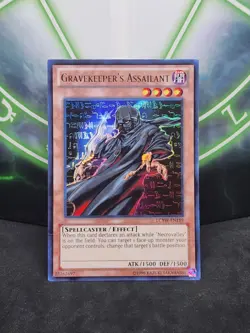 Yugioh Gravekeeper's Assailant LCYW-EN189 Ultra Rare MP/HP - Image 1