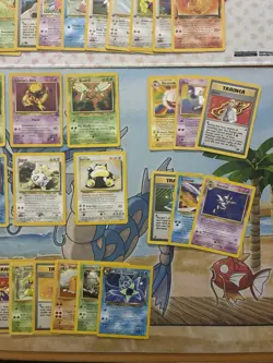 Vintage Pokemon Card Lot WOTC Promo Etc Fire Snorlax Togepi Abra - Image 2