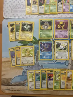 Vintage Pokemon Card Lot WOTC Promo Etc Fire Snorlax Togepi Abra - Image 3