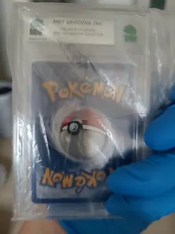 MP (Shadowless) Pokemon POLIWRATH Card BASE Set 13/102 Holo Rare MNT 8 - Image 5
